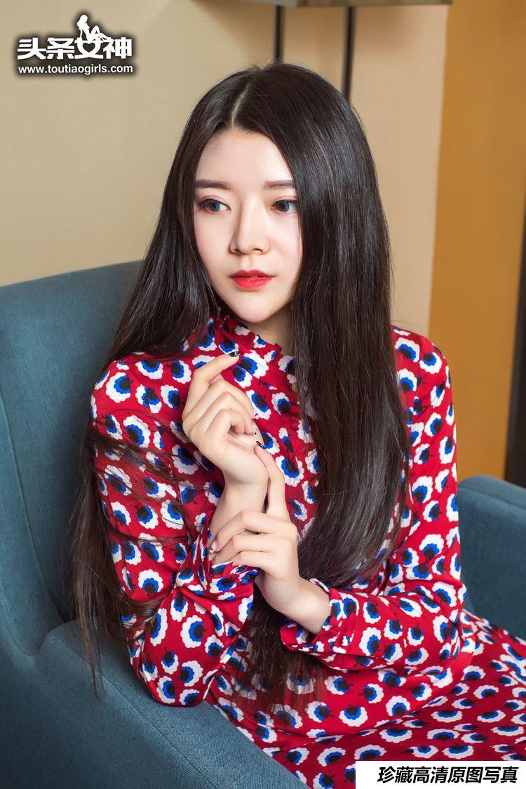 [TouTiao头条女神] 2017.01.02 婧婧黑网连体拍摄 [26+1P/334M]