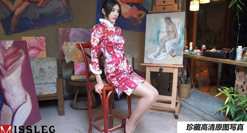 [MISSLEG蜜丝]钻石版众筹视频第三期  画院新年. [1V/858M]