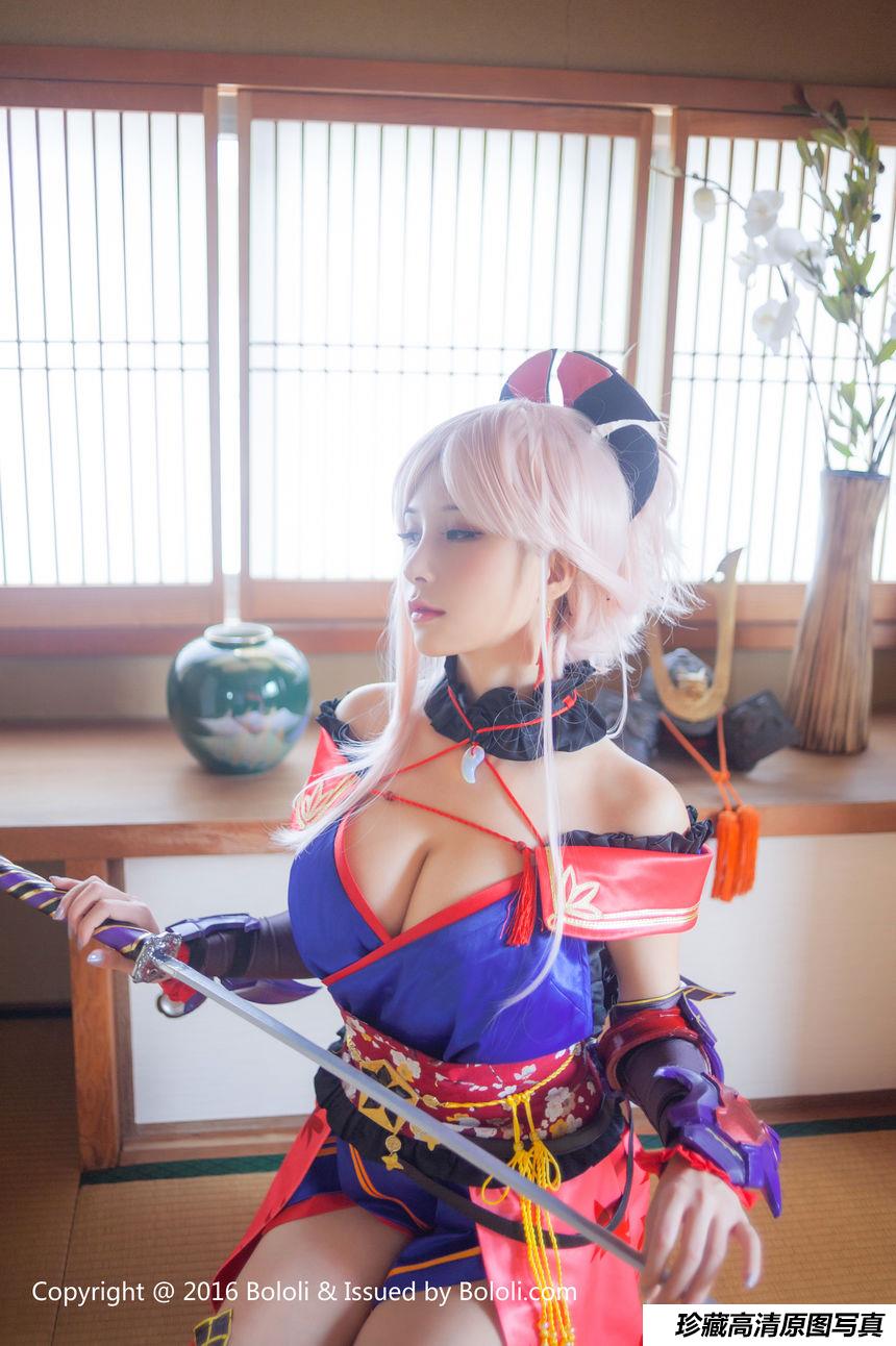 [BoLoLi波萝社]新刊 2017.07.05 BOL79 夏美酱 宫本武藏一破 [30+1P]