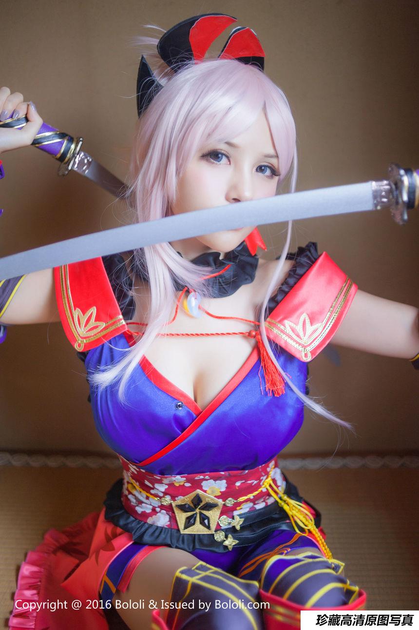 [BoLoLi波萝社]新刊 2017.07.05 BOL79 夏美酱 宫本武藏一破 [30+1P]