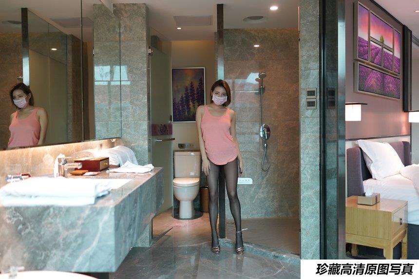 [ROSI写真]口罩系列 2018-04-07 KZ.664 [21+1PM]