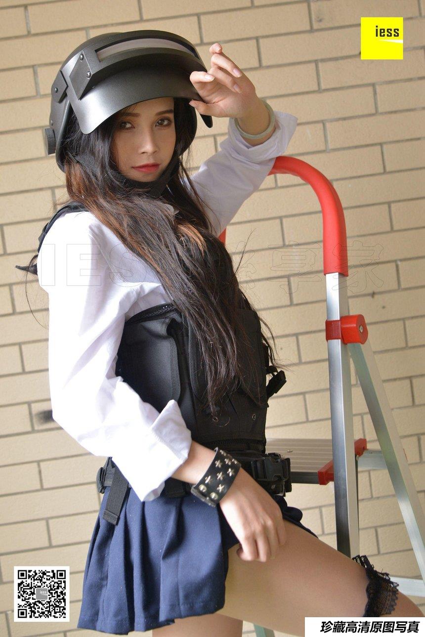 [IESS异思趣向] 2018.04.09 丝享家207《女战士》——带妹吃鸡 小羽 [99+1P]