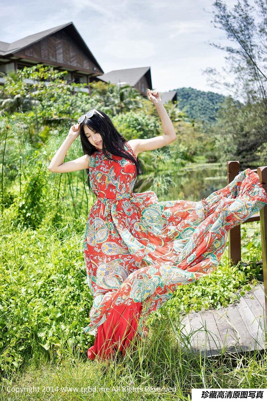 [TGOD推女神]2014.12.05 沙巴旅拍 绮里嘉ula 第二弹 [50+1P／187M]