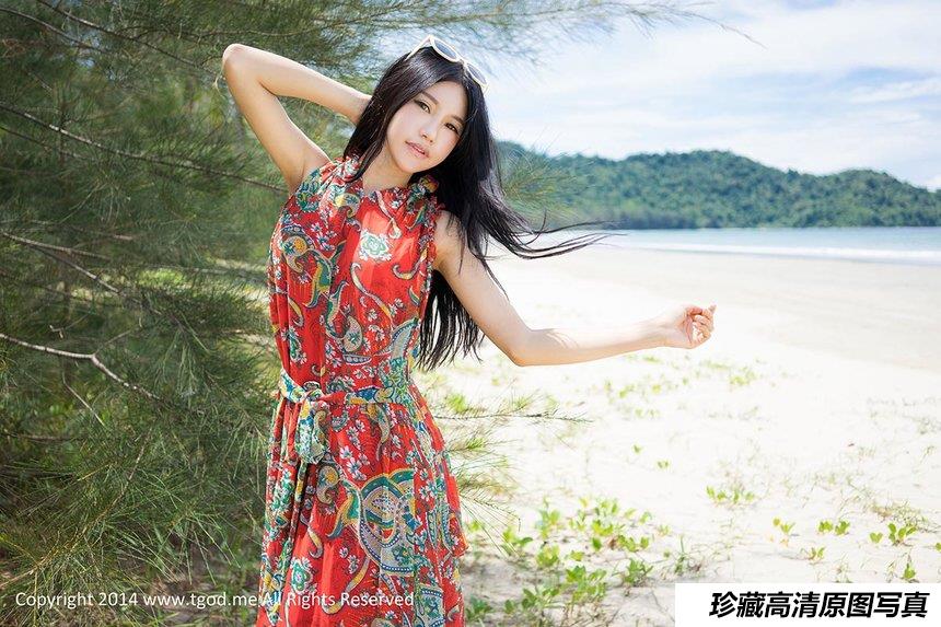 [TGOD推女神]2014.12.05 沙巴旅拍 绮里嘉ula 第二弹 [50+1P／187M]