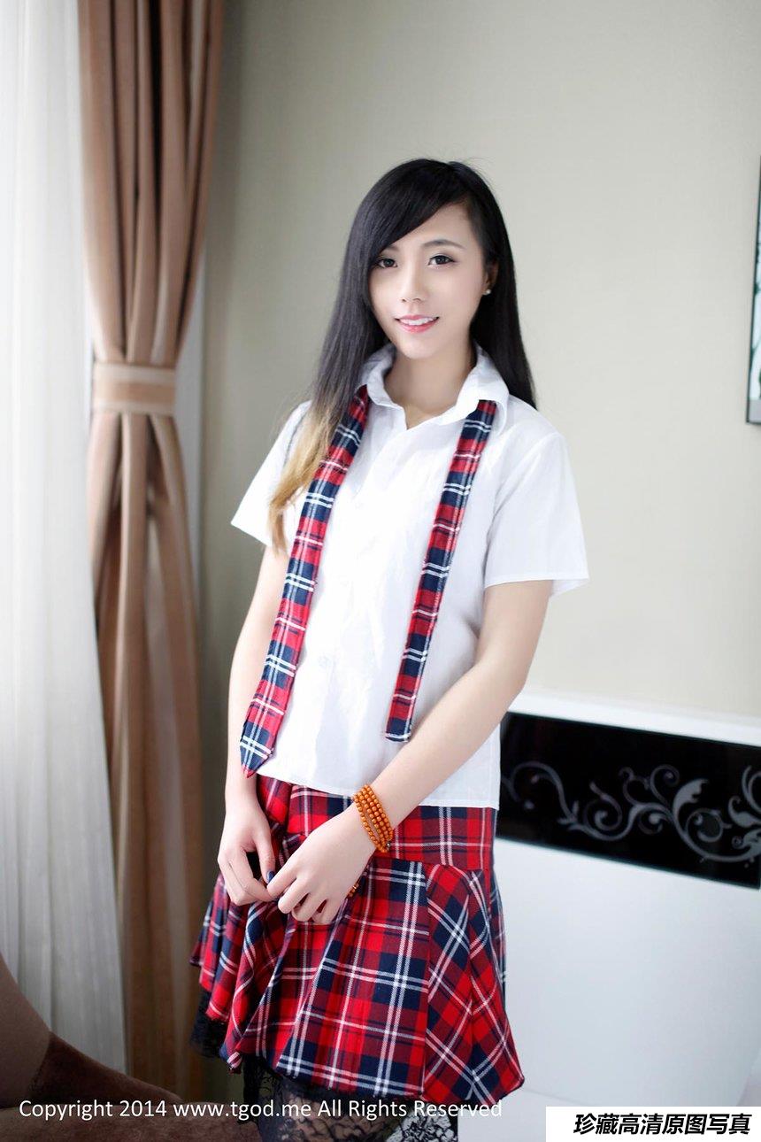 [TGOD推女神]2014.12.23 平安夜校服的诱惑 谢忱倬 [133+1P／642M]-艺库