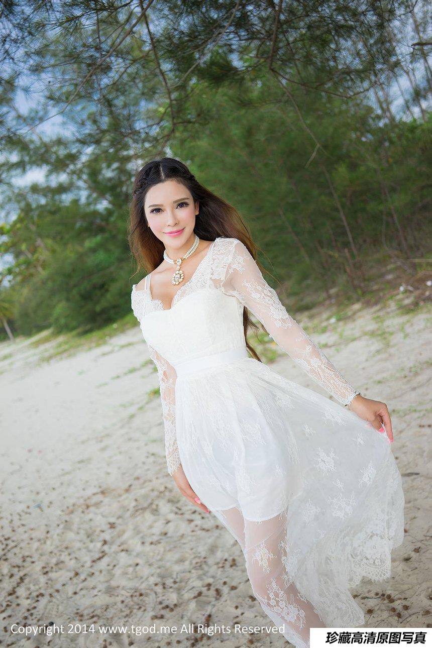 [TGOD推女神]2014.12.28 天使与魔鬼的并存 宛恩miyu沙巴旅拍第2弹 [50+1P／211M]