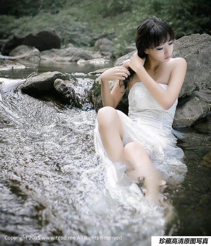 [TGOD推女神]2015.02.05 幽谷中的美人鱼 徐畅 [13+1P／45.3M]