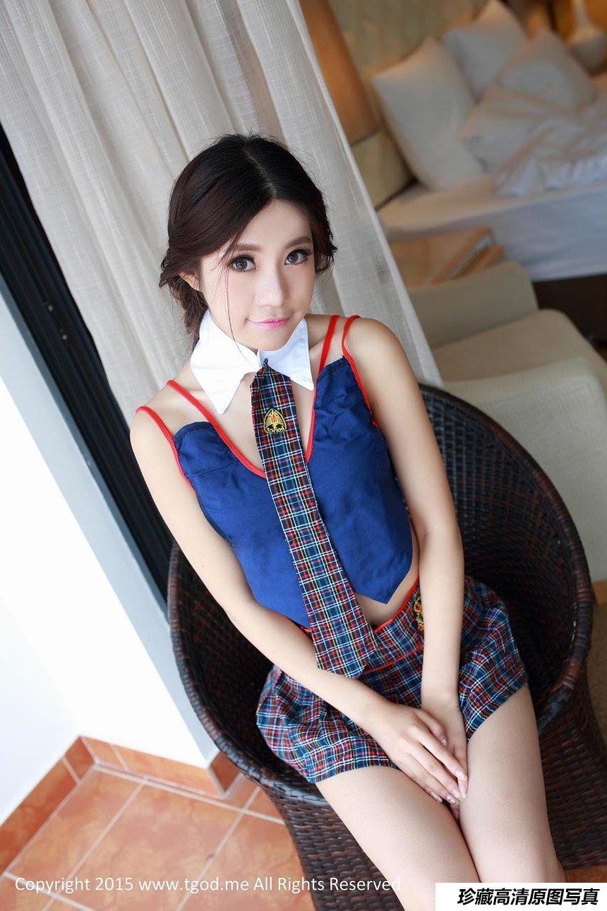 [TGOD推女神]2015.01.23 绮里嘉Ula 校花的英伦女王范 [80+1P／304M]