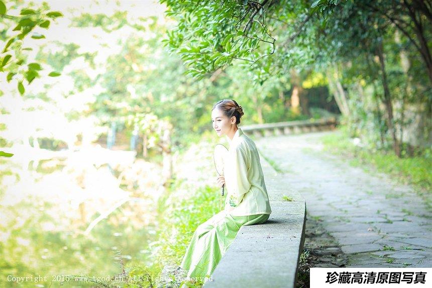 [TGOD推女神]2015.09.22 艾希ICE 清新汉服之艾希 [48+1P／322M]