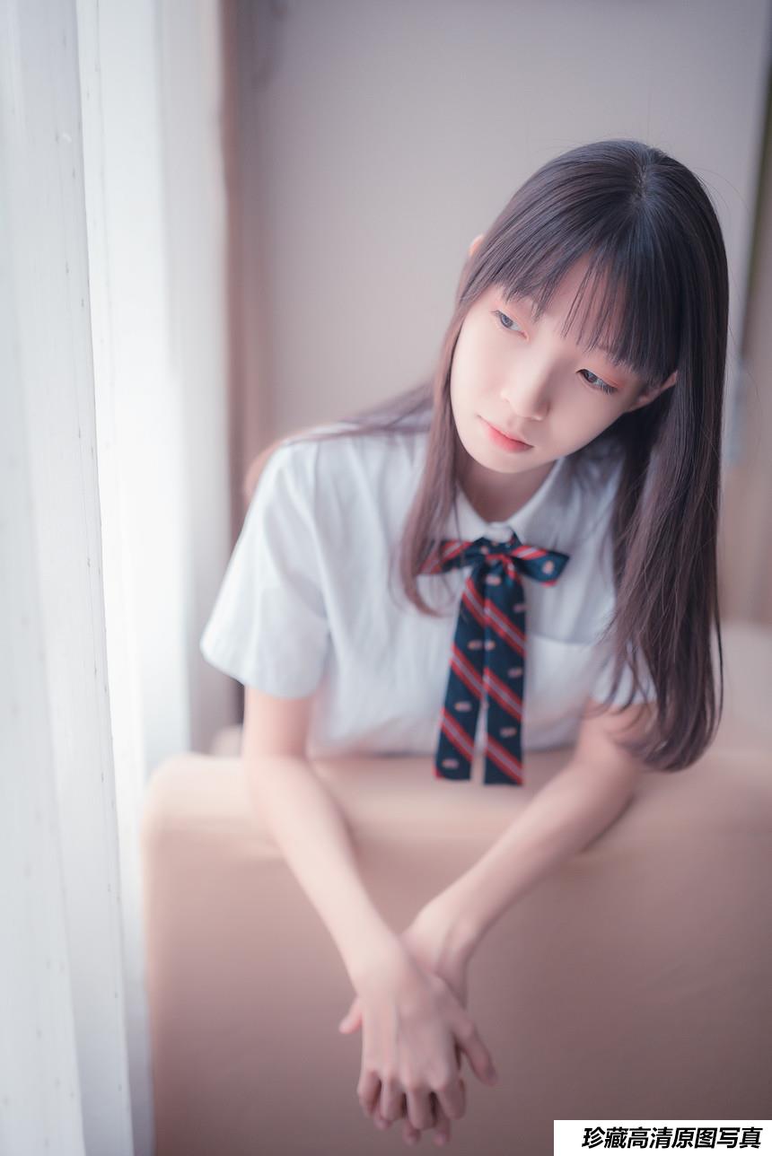 风之领域写真 NO.004 邻家白丝清新女孩 [50P]