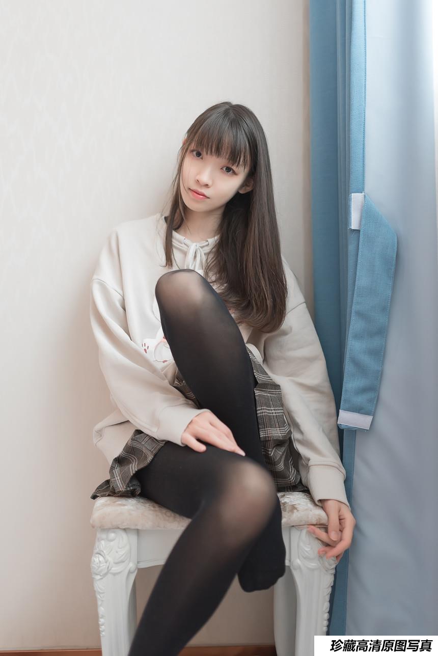 风之领域写真 NO.005 邻家黑丝清新女孩 [50P]