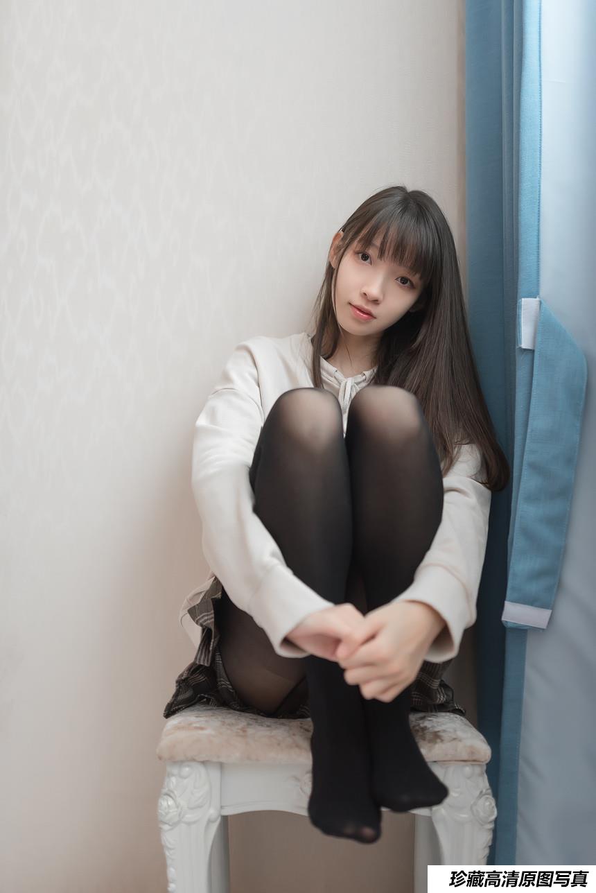 风之领域写真 NO.005 邻家黑丝清新女孩 [50P]