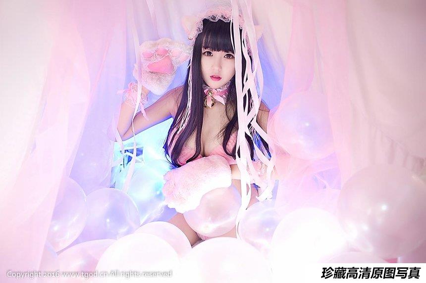 [TGOD推女神]2016.05.31 伊伊Eva 童颜巨乳的儿童节 [74+2P／350M]