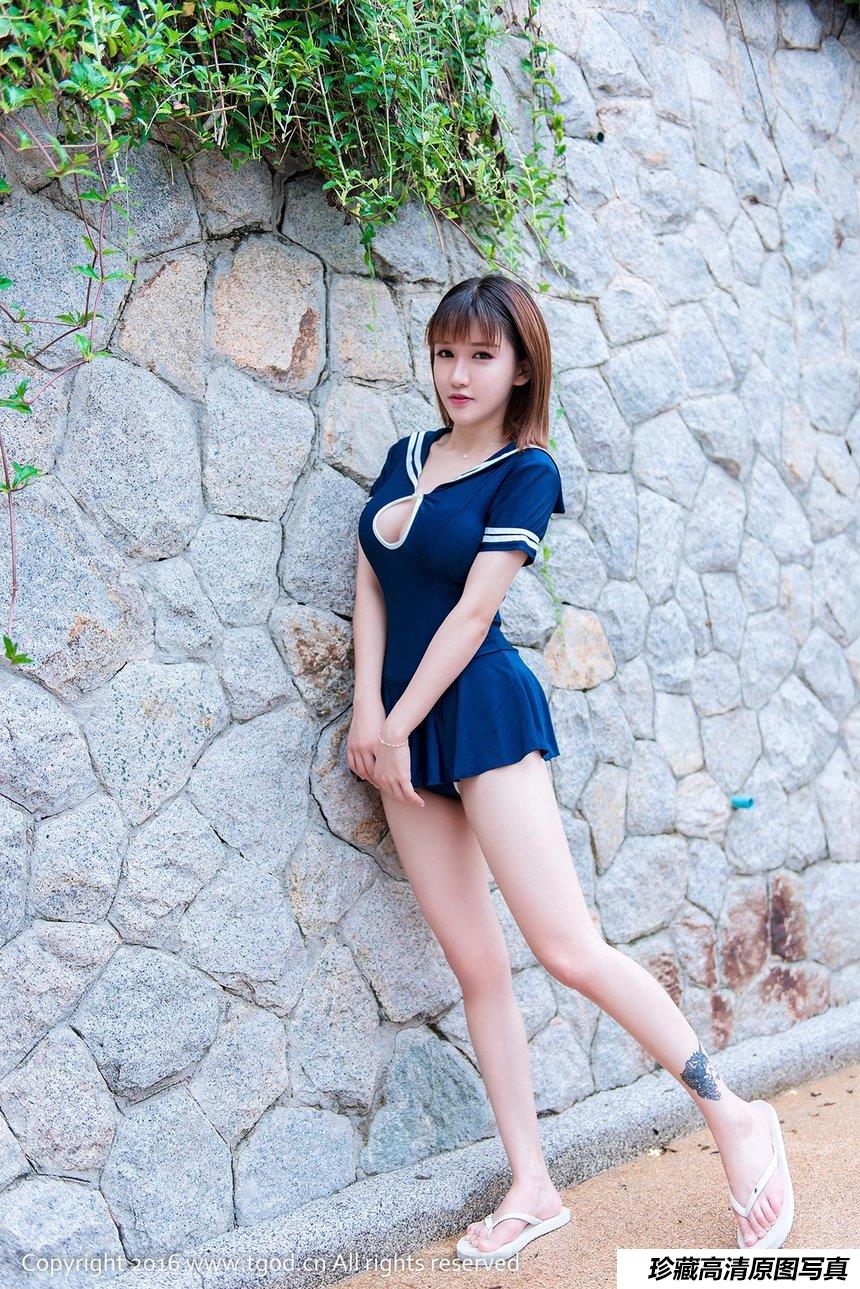 [TGOD推女神]2016.09.22 k8傲娇萌萌 九月普吉岛旅拍 第一刊 [46+1P／152M]