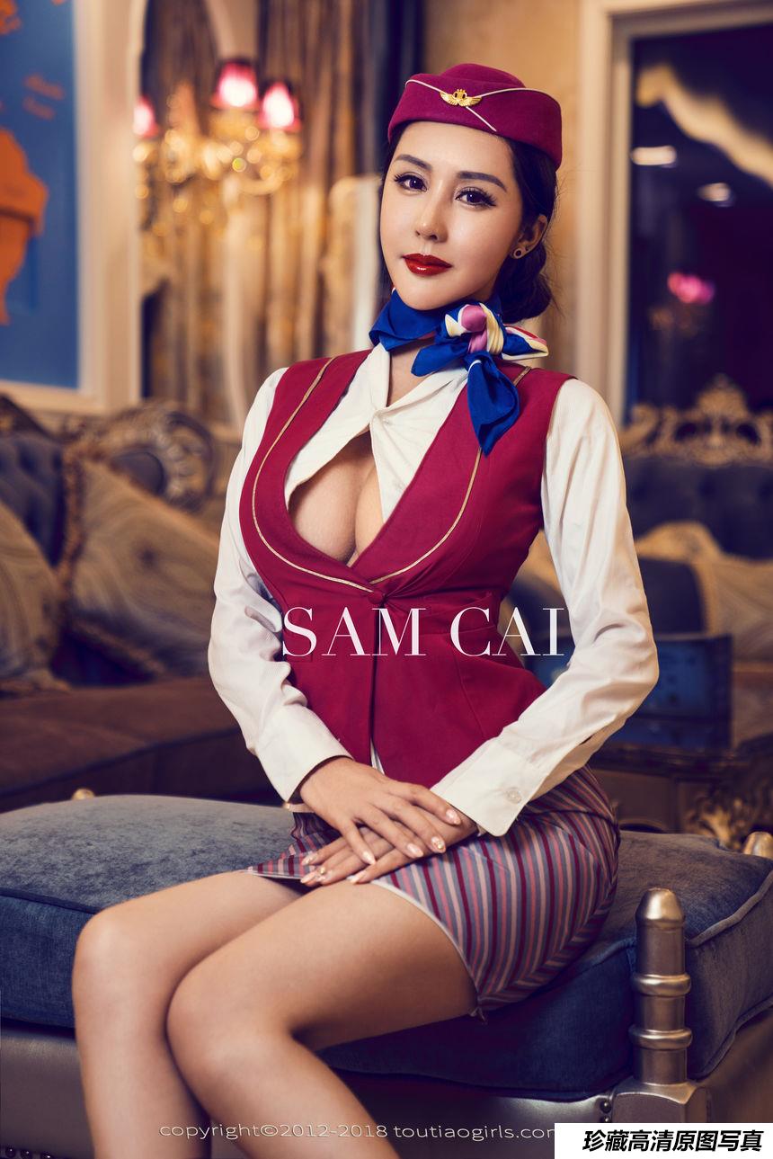 [TouTiao头条女神] 2018.04.07 No.588 蔡老师私人空姐 [10+1P]