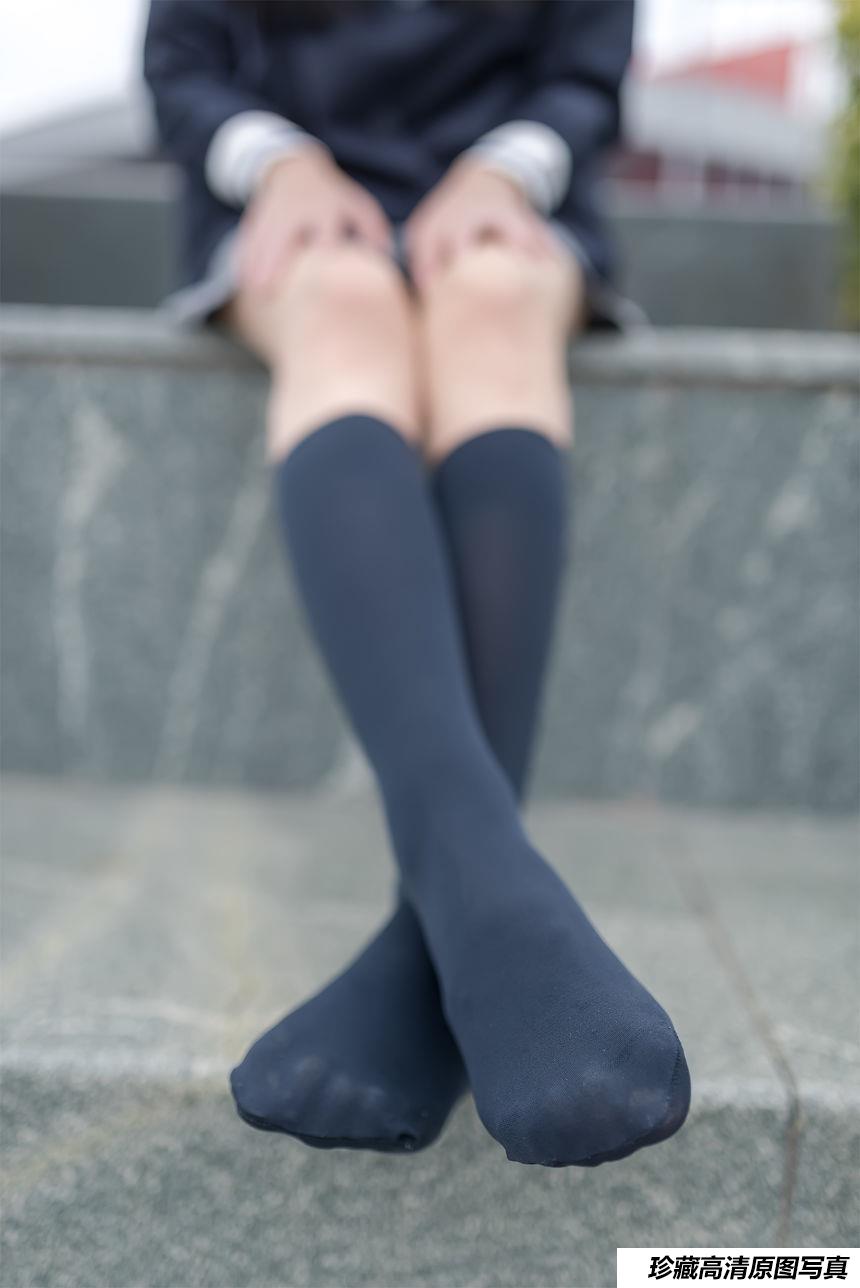 风之领域写真 NO.022 学妹户外黑丝2 [50P/75M]