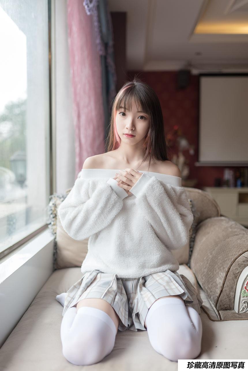 风之领域写真 NO.013 富贵少女白丝 [49P]