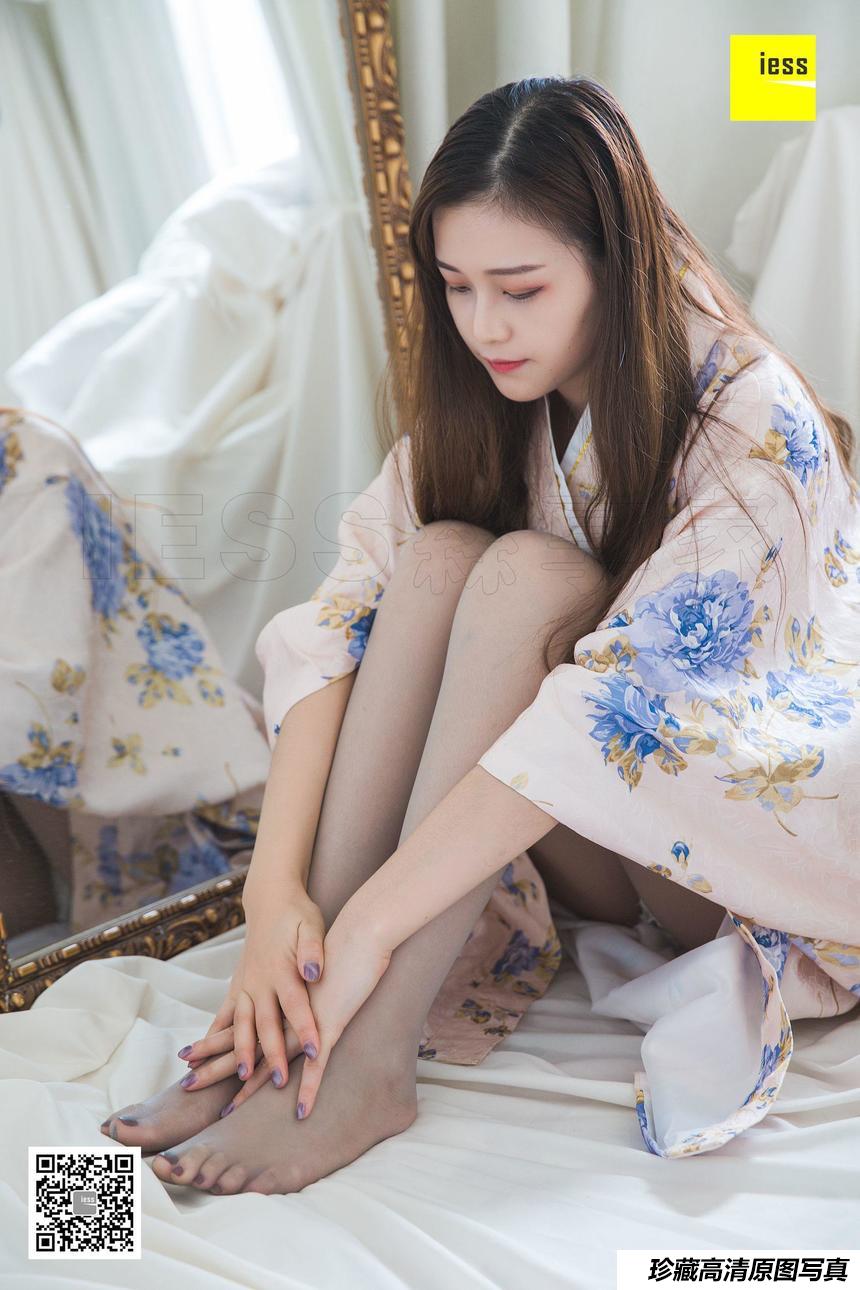 [IESS异思趣向] 2018.11.24 丝享家366：九妹 - 九妹和服灰丝 [89P]
