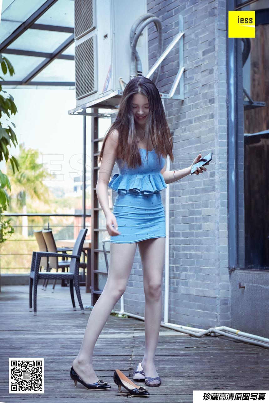 [IESS异思趣向] 2018.12.04 丝享家374：七七 - 七七脚尖加固灰丝 [86P]