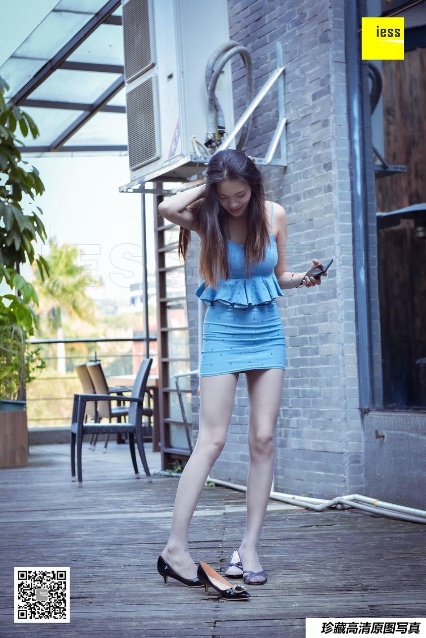 [IESS异思趣向] 2018.12.04 丝享家374：七七 - 七七脚尖加固灰丝 [86P]