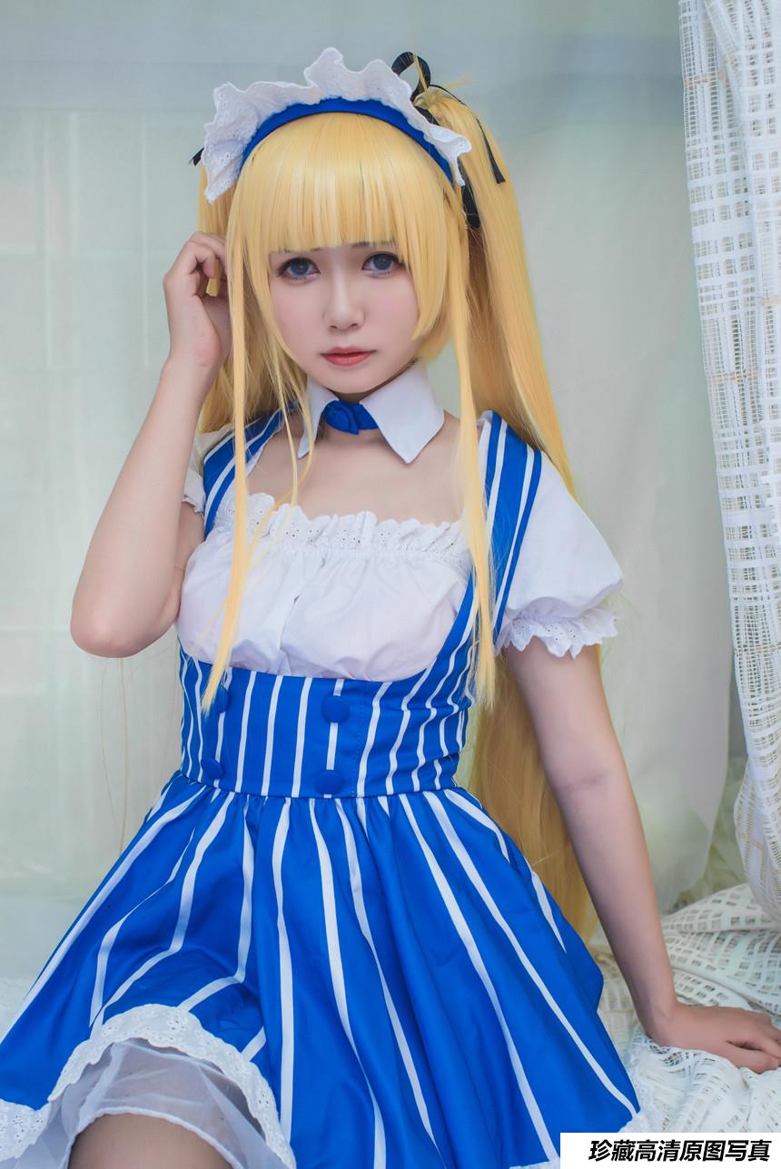 白金Saki写真 – 女仆 [21P]