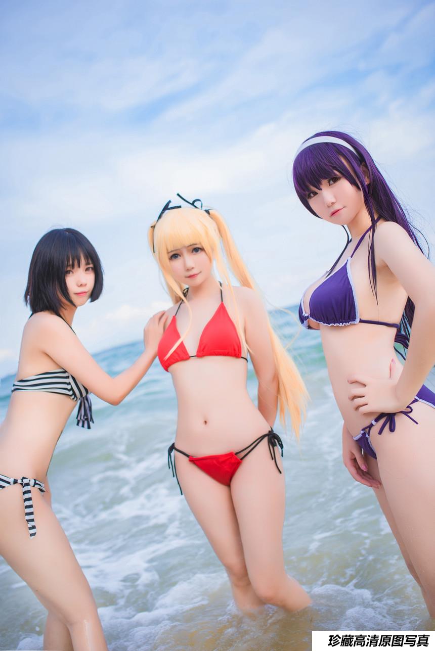 白金Saki写真 – 水着 [27P]