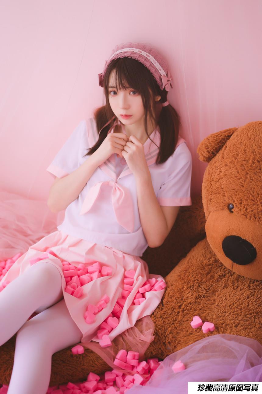 疯猫ss – 丝袜狂想曲(粉) [54P]