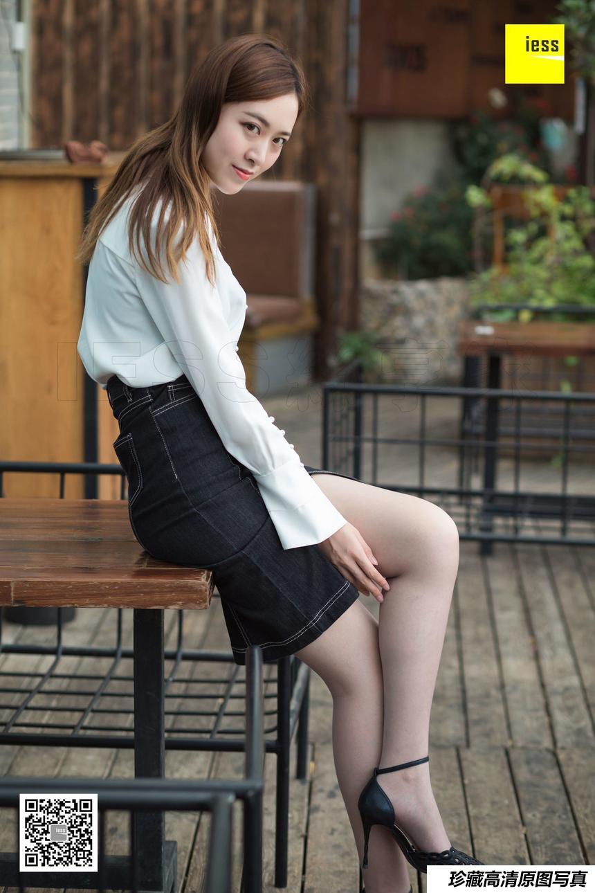 [IESS异思趣向] 2018.12.16 丝享家382：紫紫 - 紫紫知性灰丝 [90P]