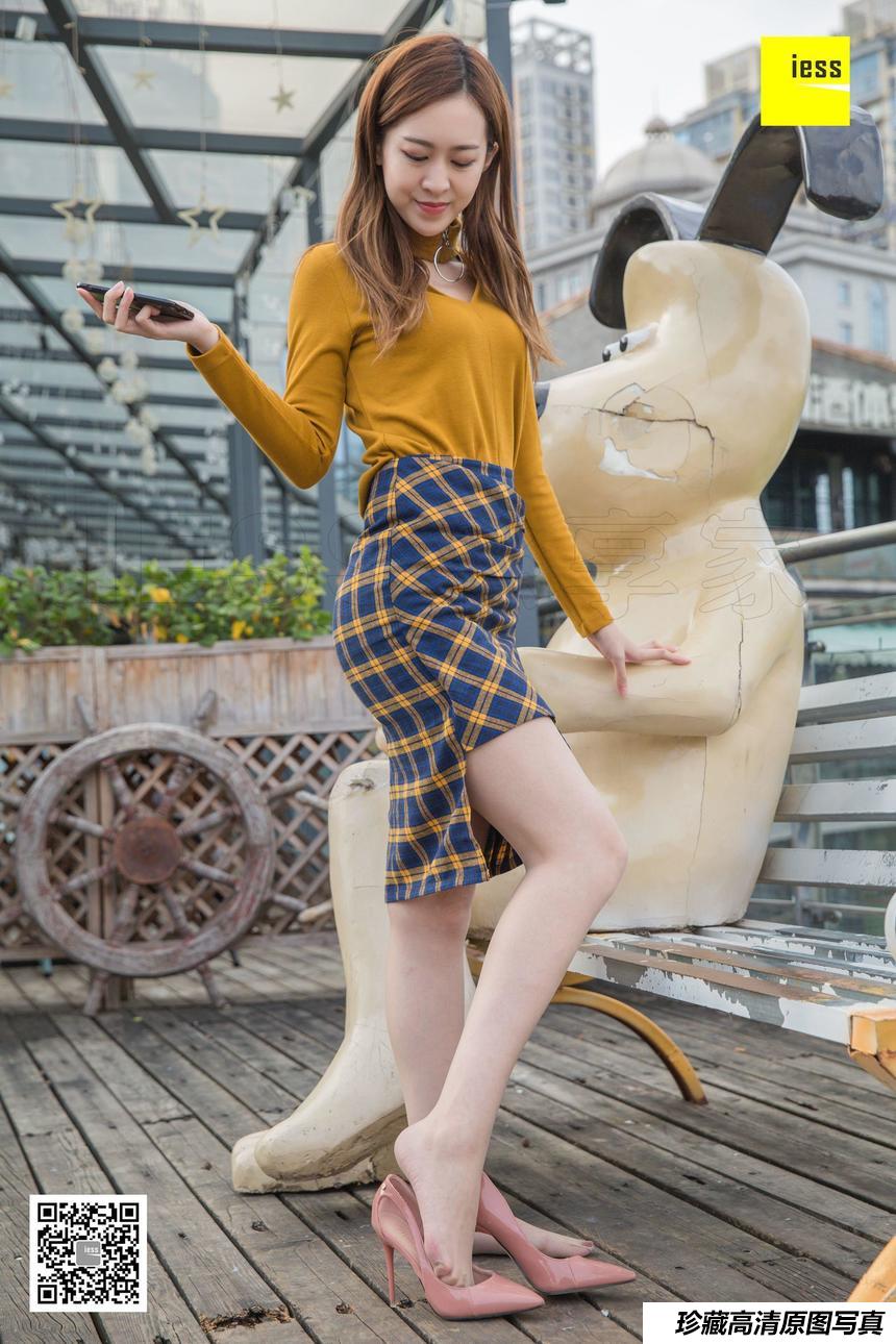 [IESS异思趣向] 2019.01.11 丝享家400  紫紫的气质套装 [95P]