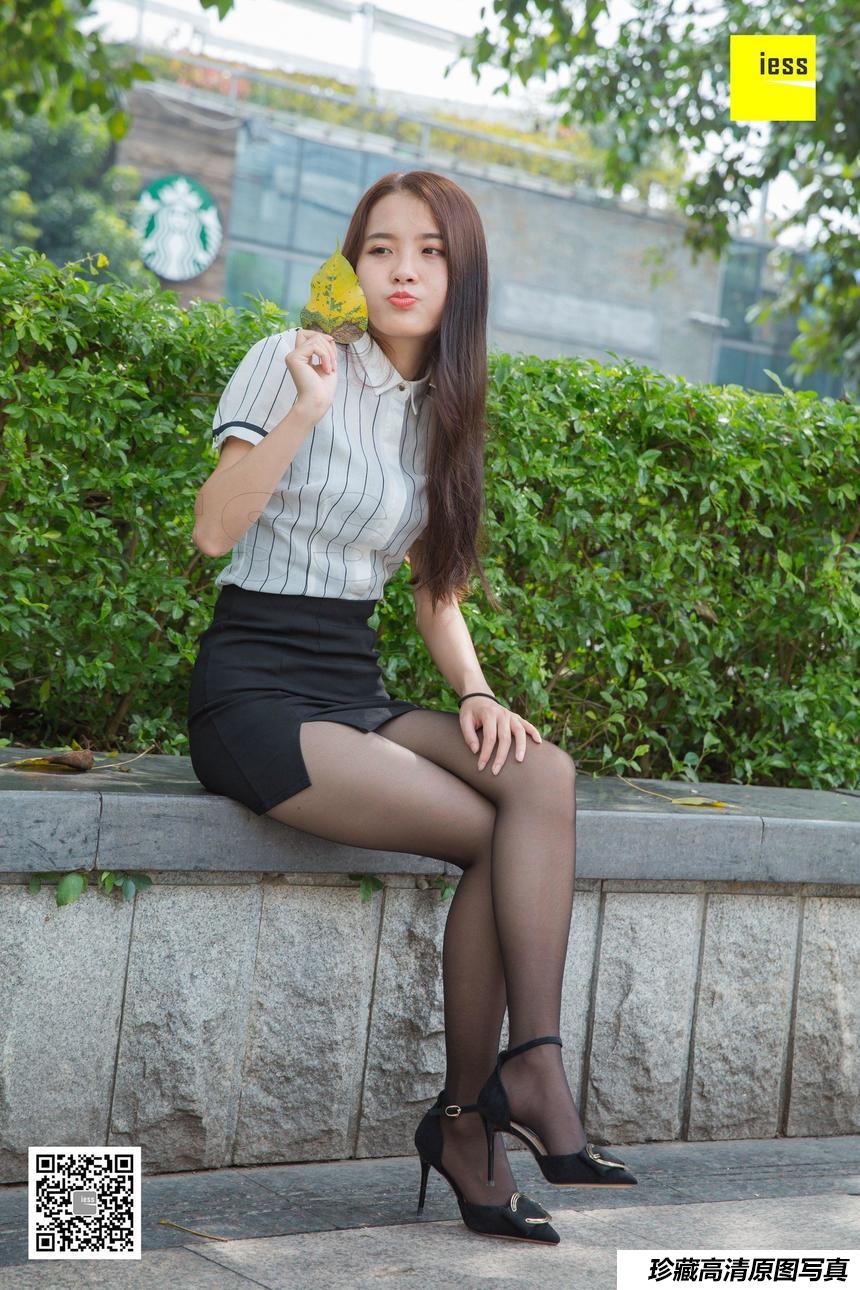 [IESS异思趣向] 2019.01.24 丝享家410：婉萍《坐在喷泉旁的婉萍》 [95P]