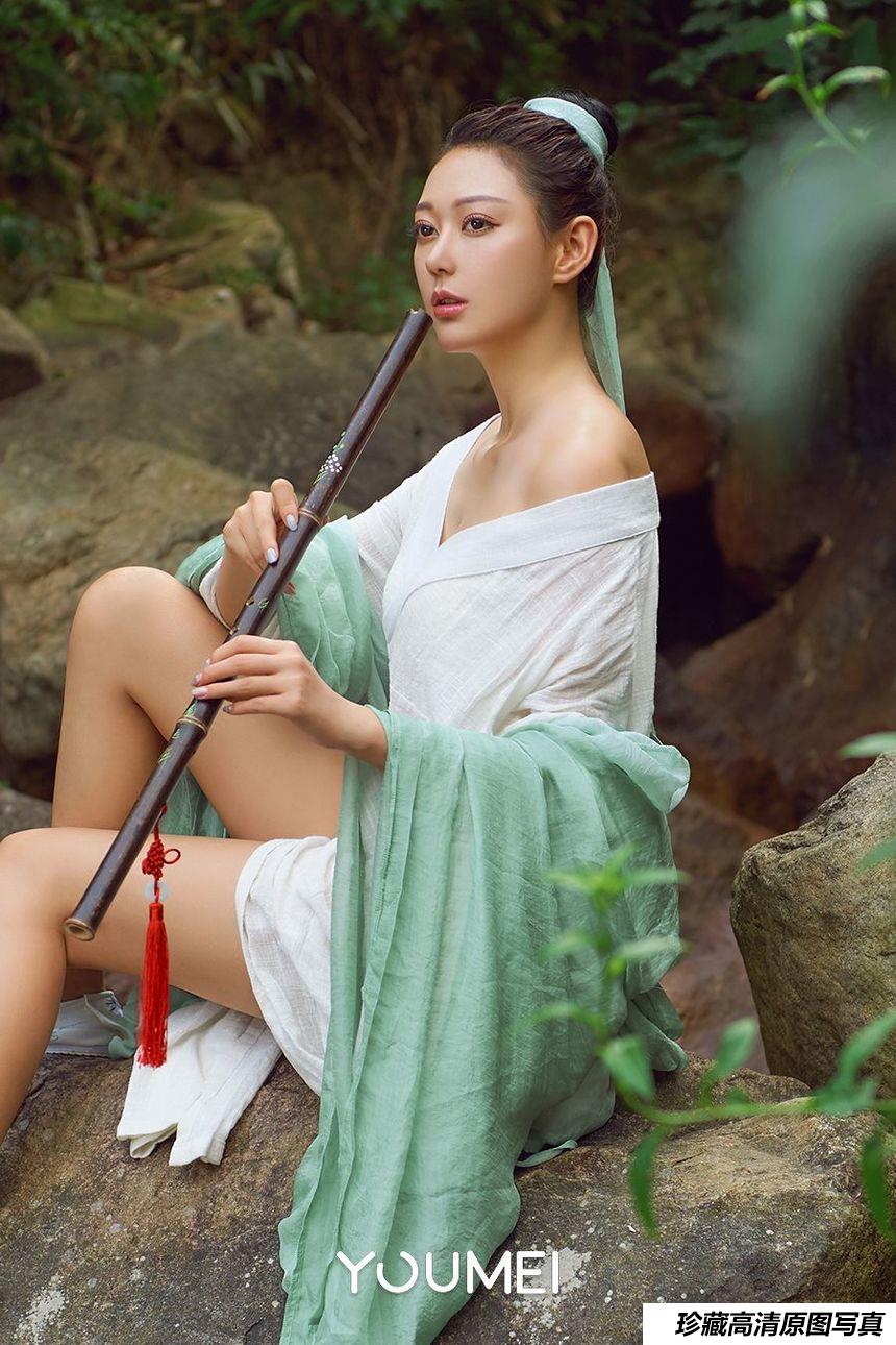 [YouMei尤美] 七夕特辑一 牛郎织女山中奇遇 [19P]