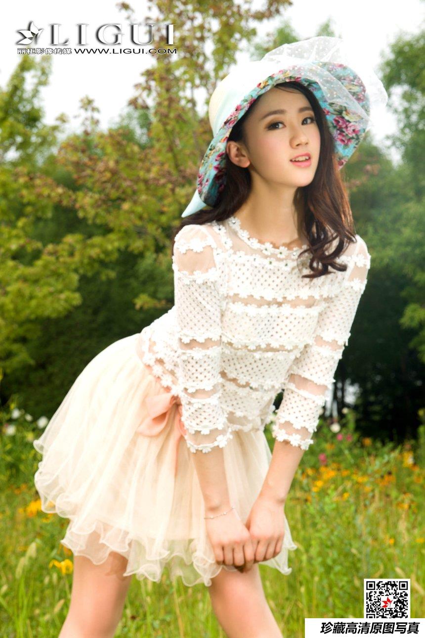 [Ligui丽柜]2019.04.21 网络丽人 Model 然然 [113P]