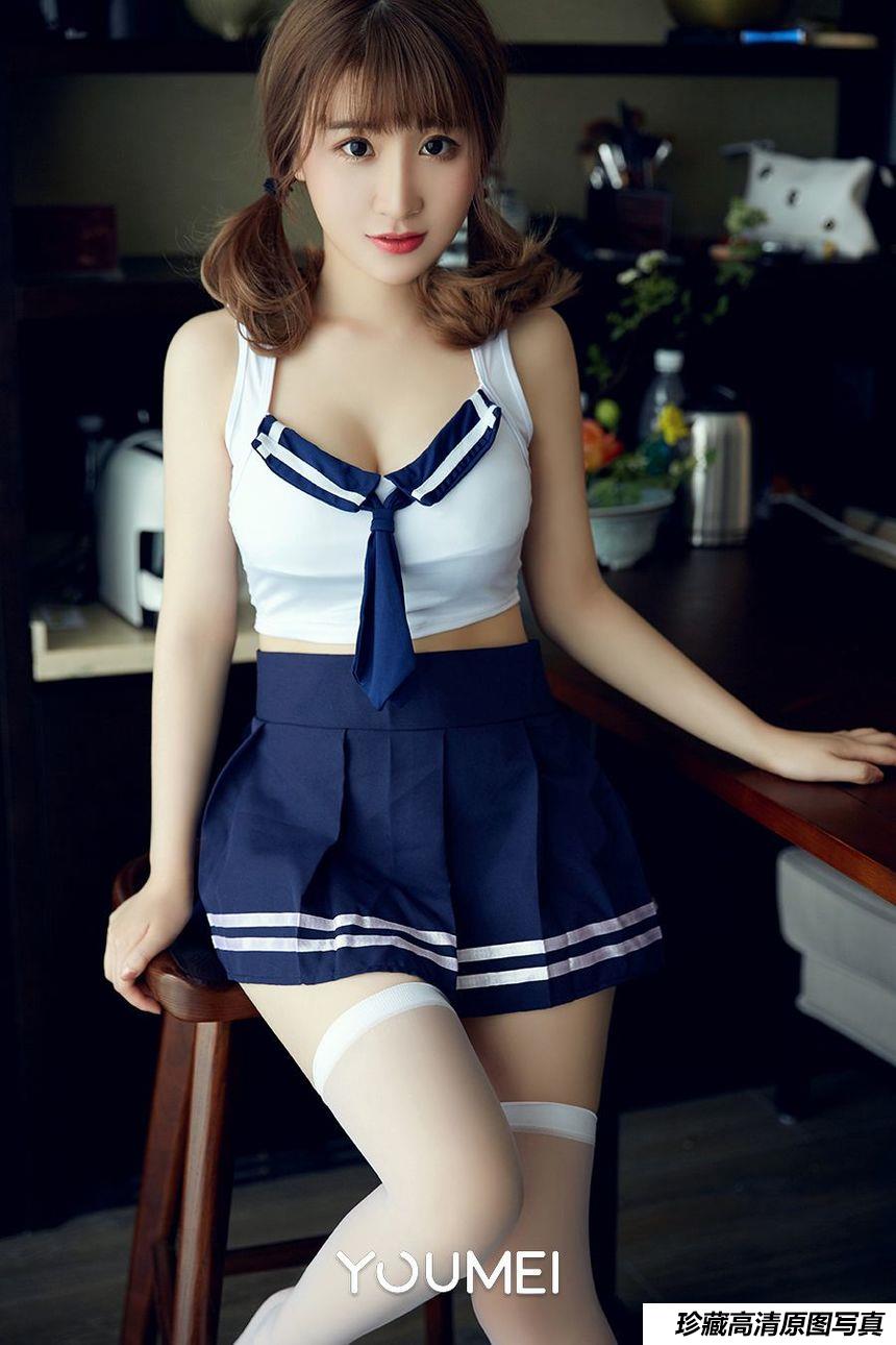 [YouMei尤美] 谢芷馨 清纯脸蛋学妹の情窦初开 [23P]