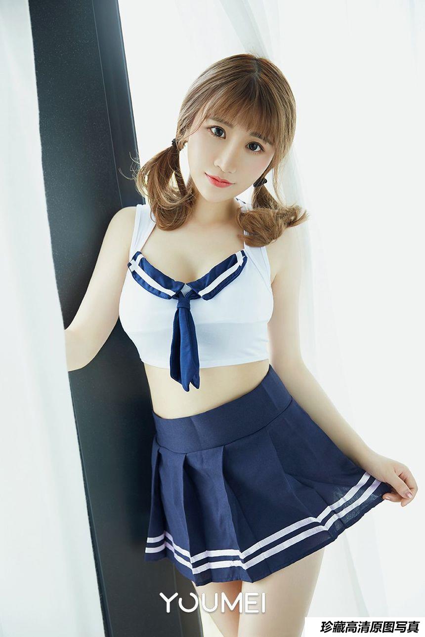 [YouMei尤美] 谢芷馨 清纯脸蛋学妹の情窦初开 [23P]