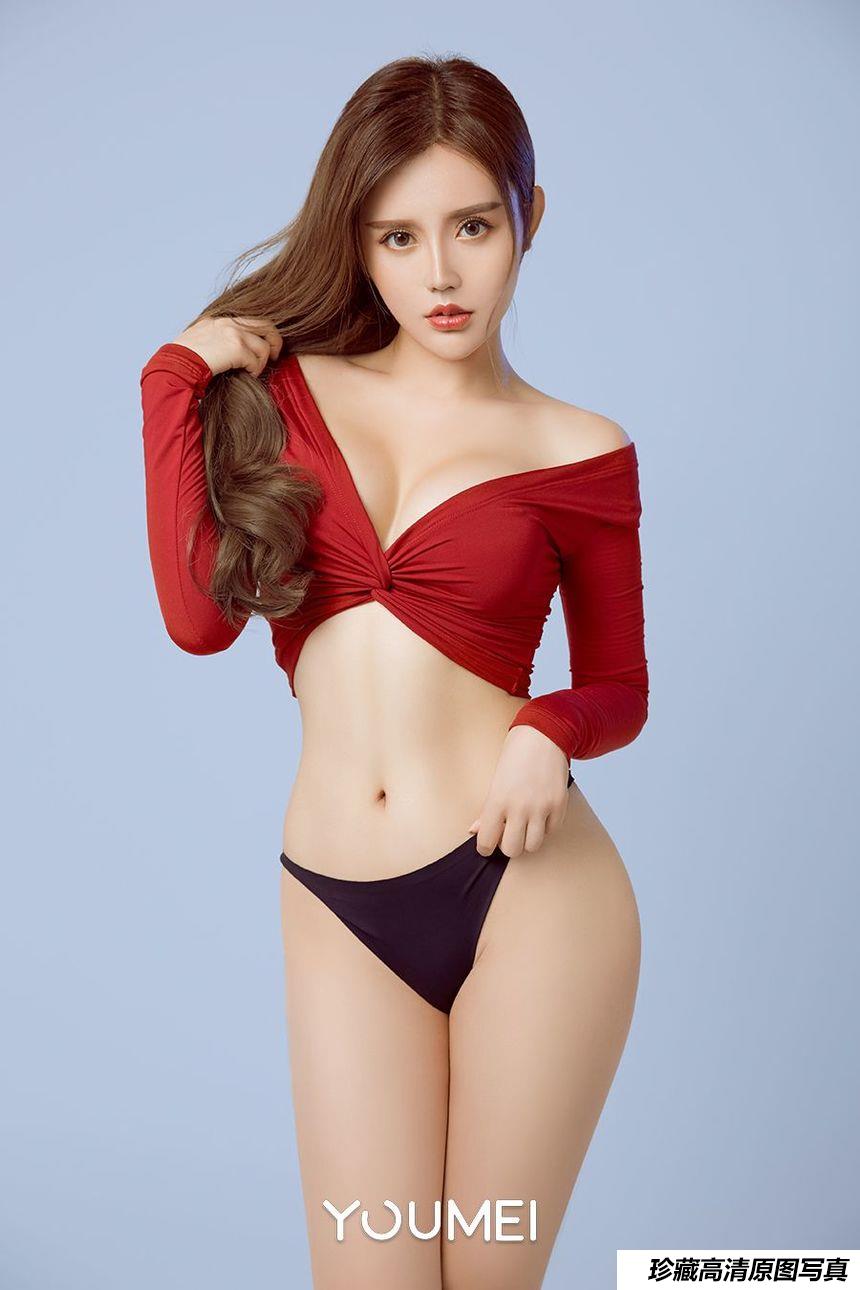 [YouMei尤美] 卓娅祺 简约恋与 红色短装马甲线 [33P]