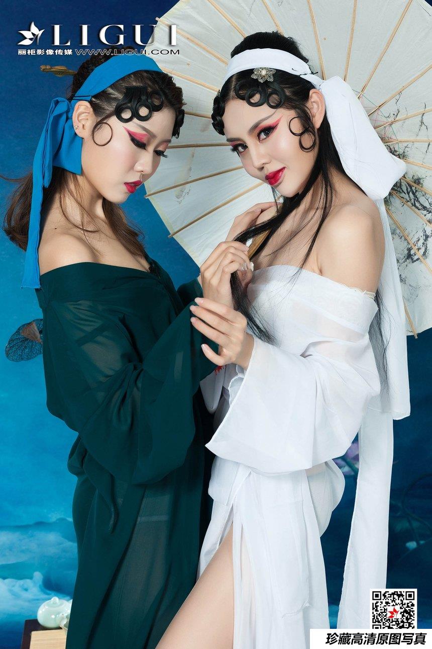 [Ligui丽柜]2019.04.26 Model 钟情&凉儿 [89+1P]-绅士图