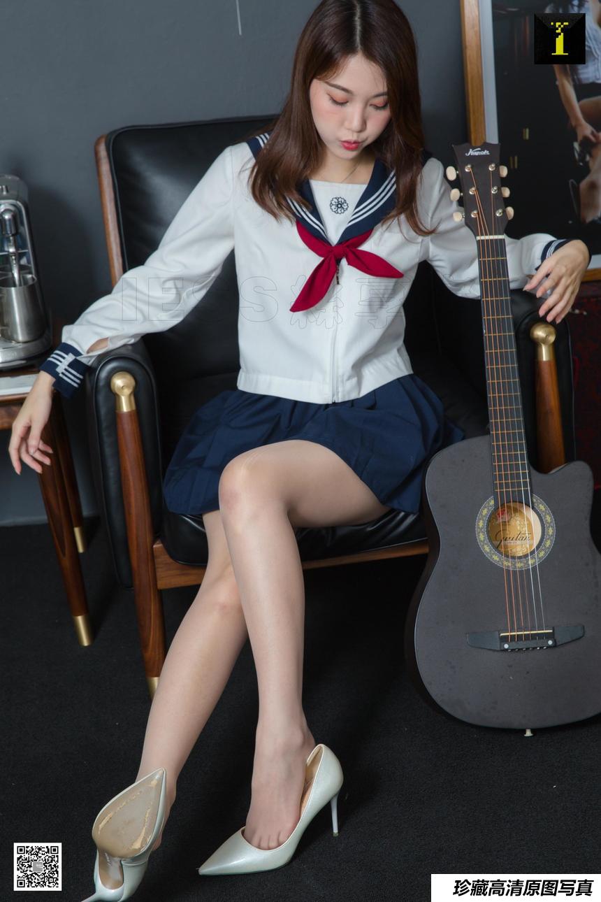 [IESS异思趣向]2019.04.29 丝享家474：梓琪JK终现梨涡 [95P]