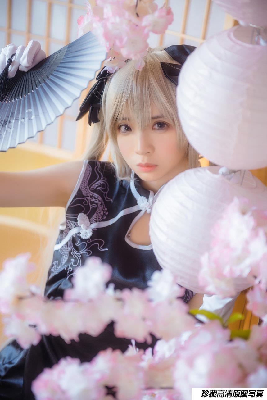 [Cosplay]疯猫ss -穹妹旗袍 [24P]