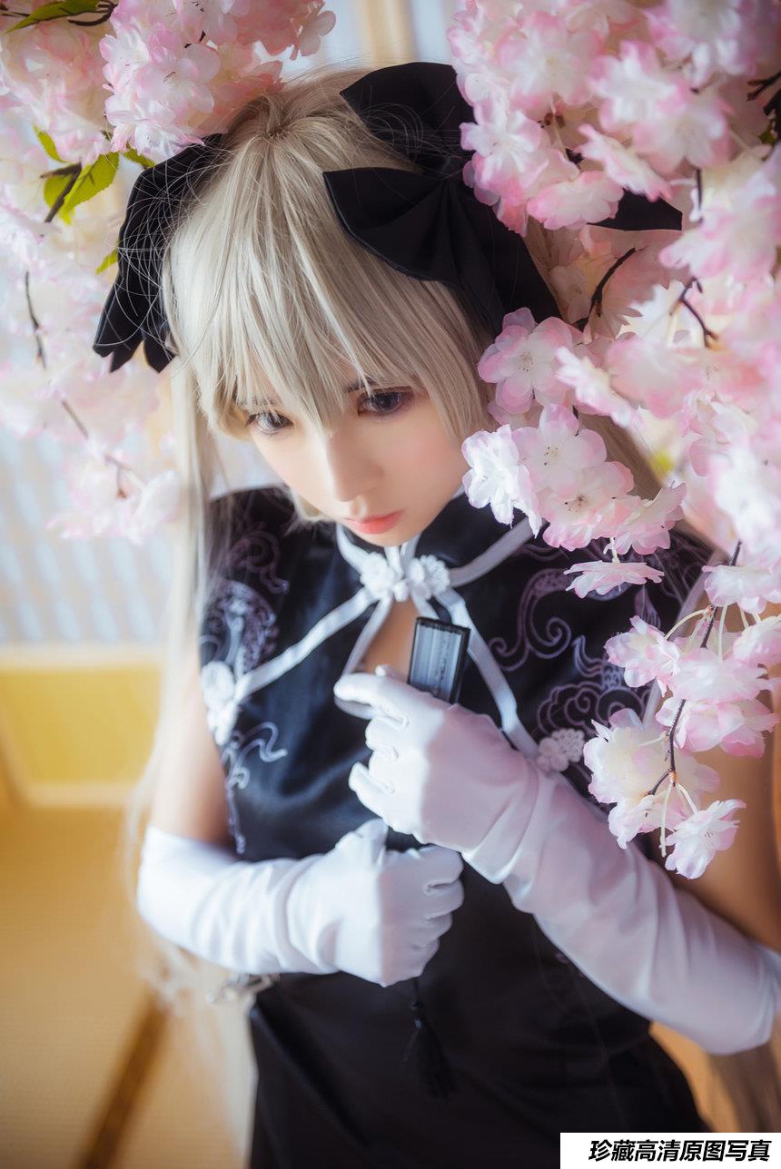 [Cosplay]疯猫ss -穹妹旗袍 [24P]