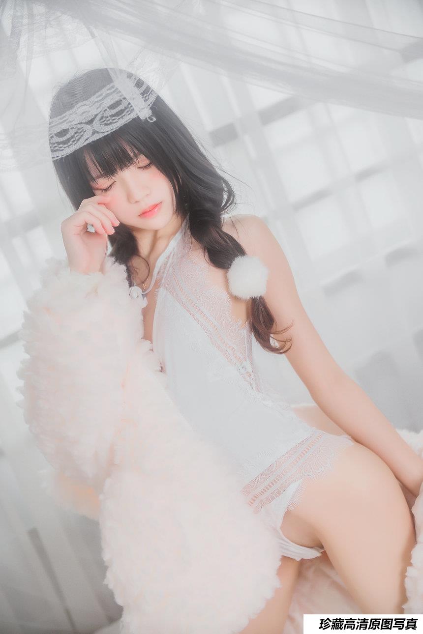 [Cosplay]桜桃喵 - 冬眠系列-纯白私房 [46P]