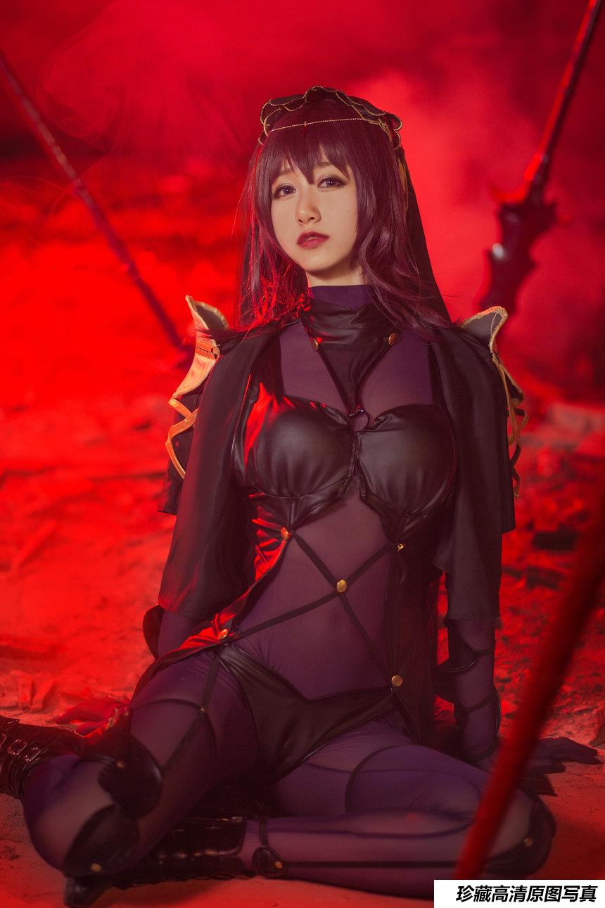 [Cosplay]木绵绵OwO – 斯卡哈 [17P]