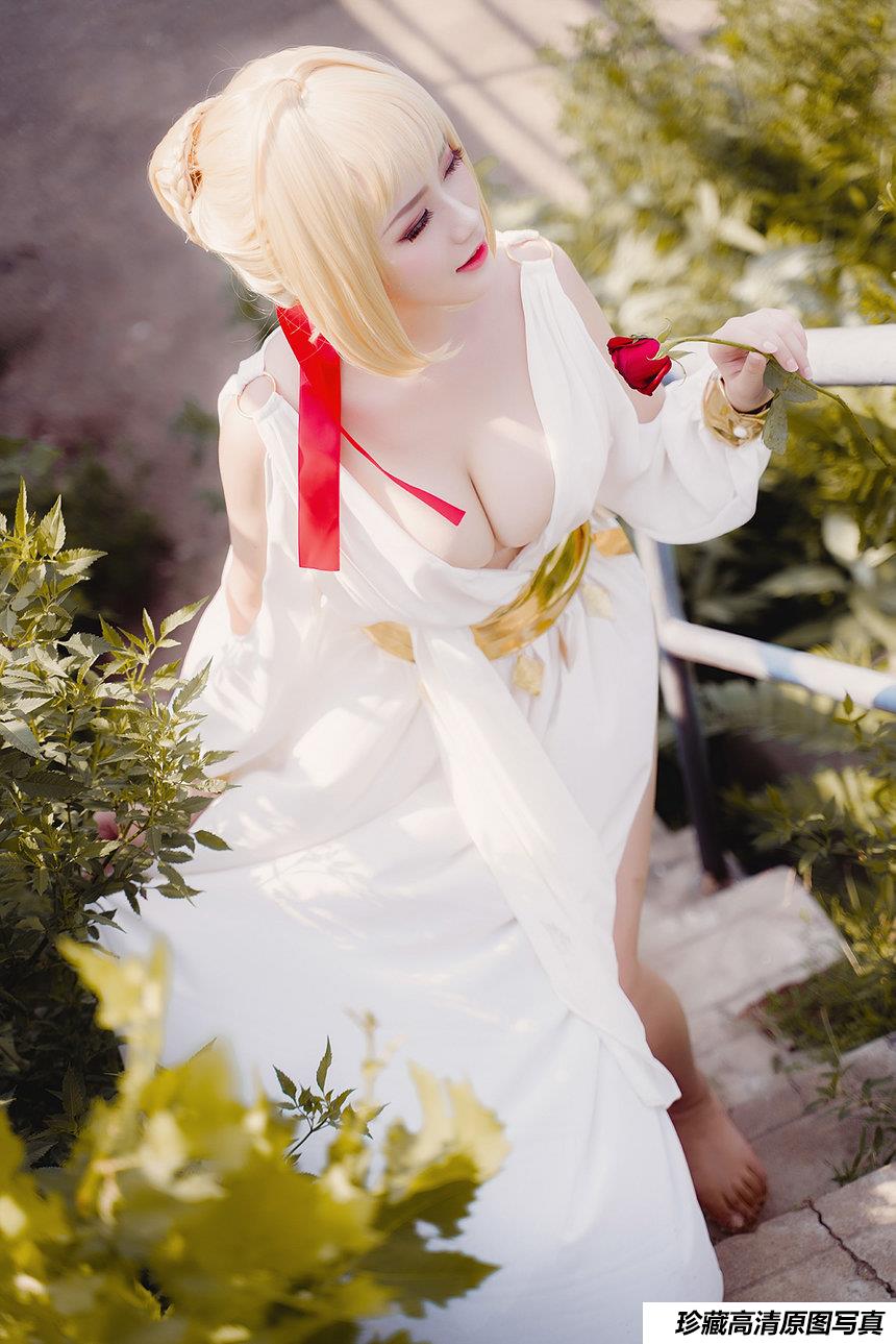 [Cosplay]甜美女神 白裙飘逸难以抵挡的诱惑 [39P]