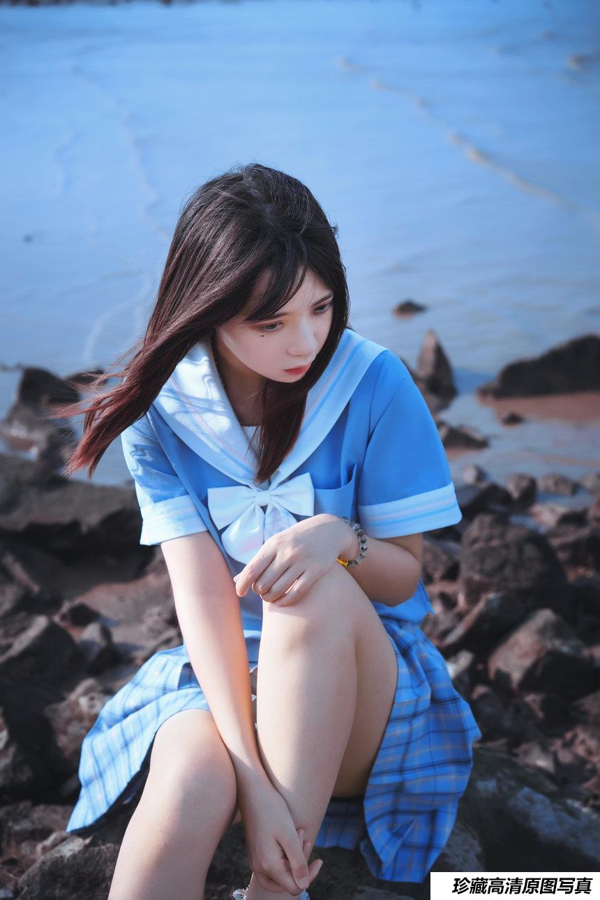 [Cosplay]疯猫ss – 一起去海鸥岛吧网红少女 [41P]