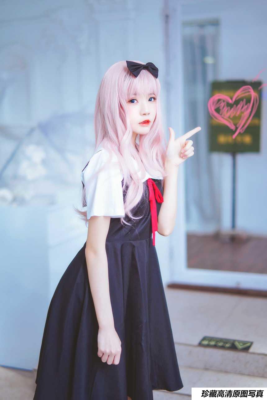 [Cosplay]桜桃喵 – 藤原千花[高清压缩版本][48P]
