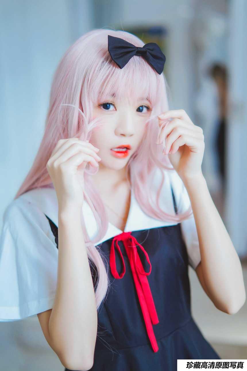 [Cosplay]桜桃喵 – 藤原千花[高清压缩版本][48P]