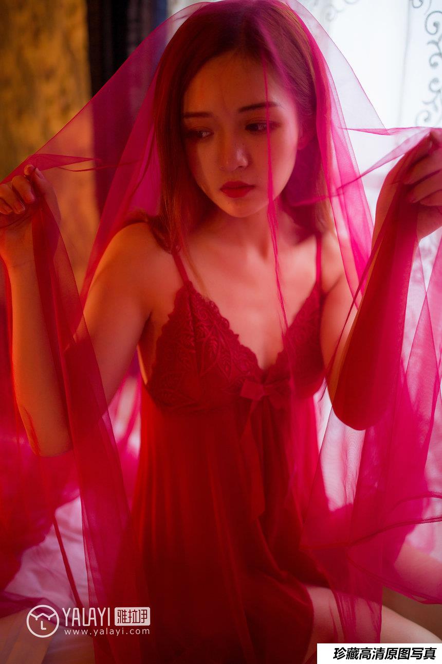 [YALAYI雅拉伊]2018.08.09 No.044 遗落红紗 赵欣怡 [43P360M]