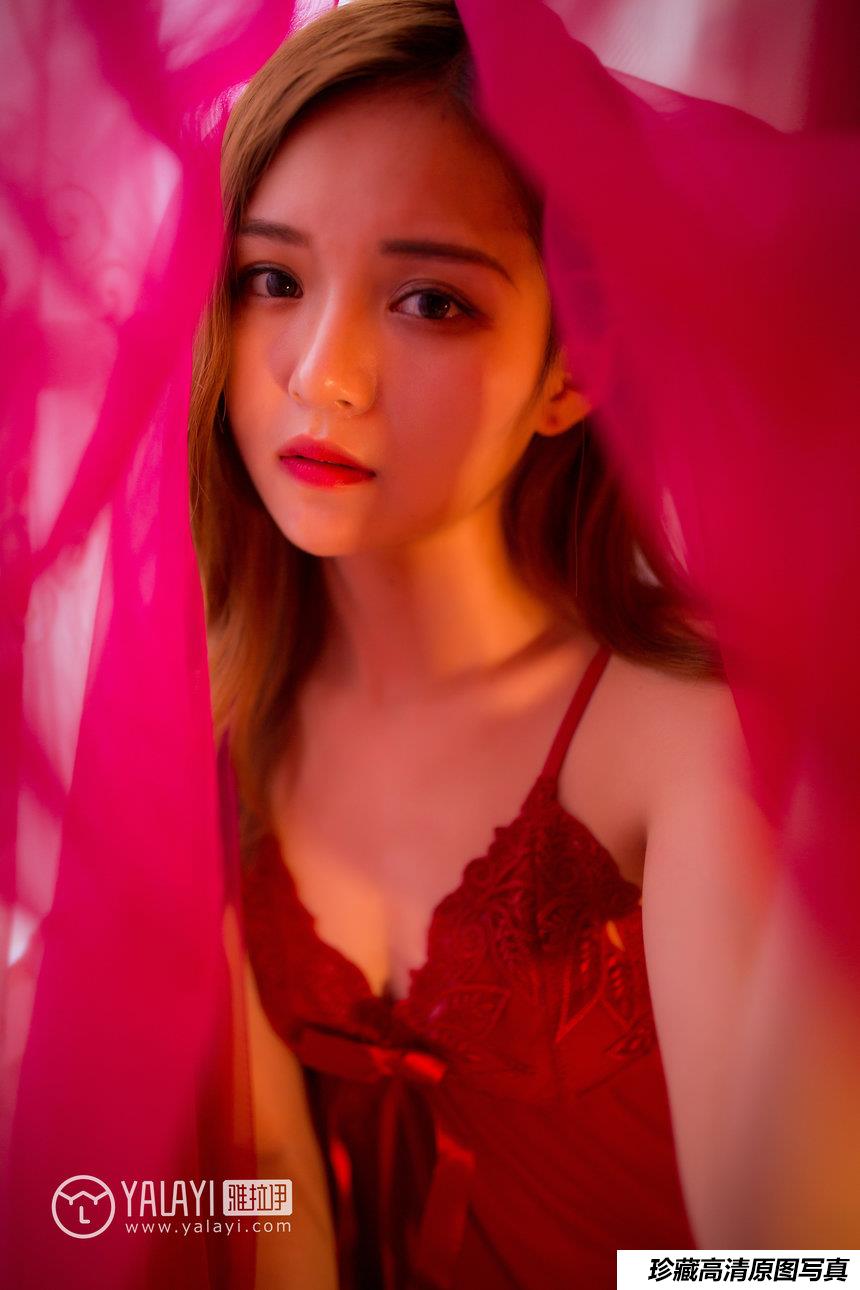 [YALAYI雅拉伊]2018.08.09 No.044 遗落红紗 赵欣怡 [43P360M]