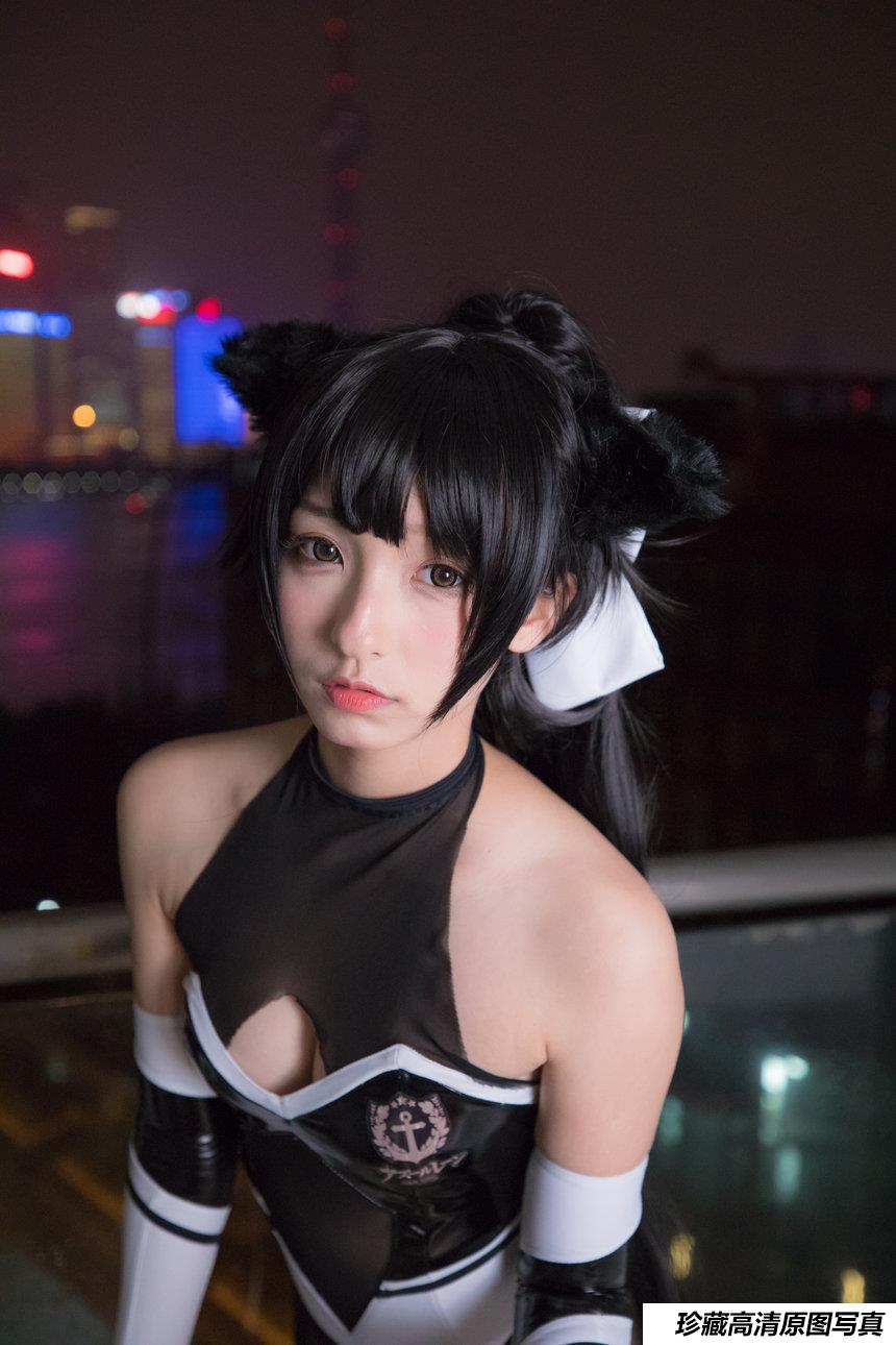 [Cosplay]萝莉神楽板真冬 – TAKAO-TIGHTS VER (黑丝) [150P]