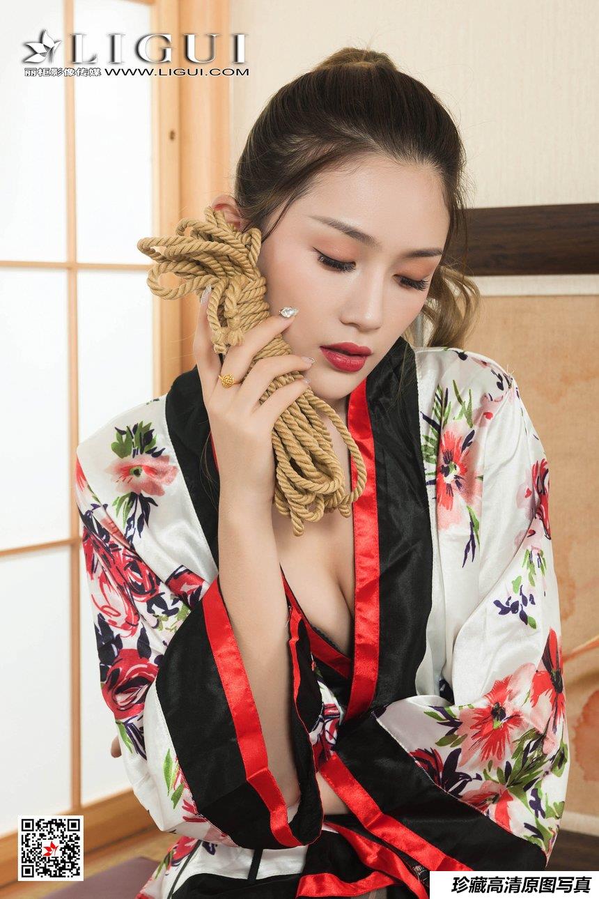 [Ligui丽柜] 2019.09.20《紧缚丽莲》- 甜甜 [65+1P]-绅士图