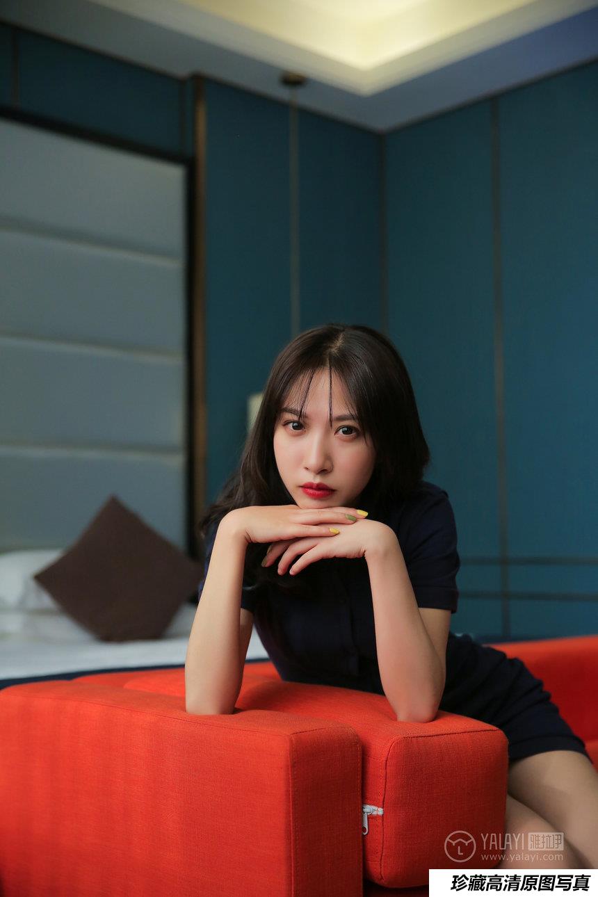 [YALAYI雅拉伊] 2019.06.14 Y308 蓝心  蓝色房子 [40+1P]